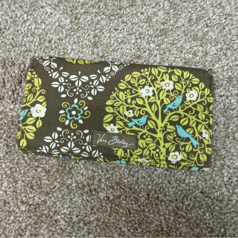 Vera Bradley checkbook cover